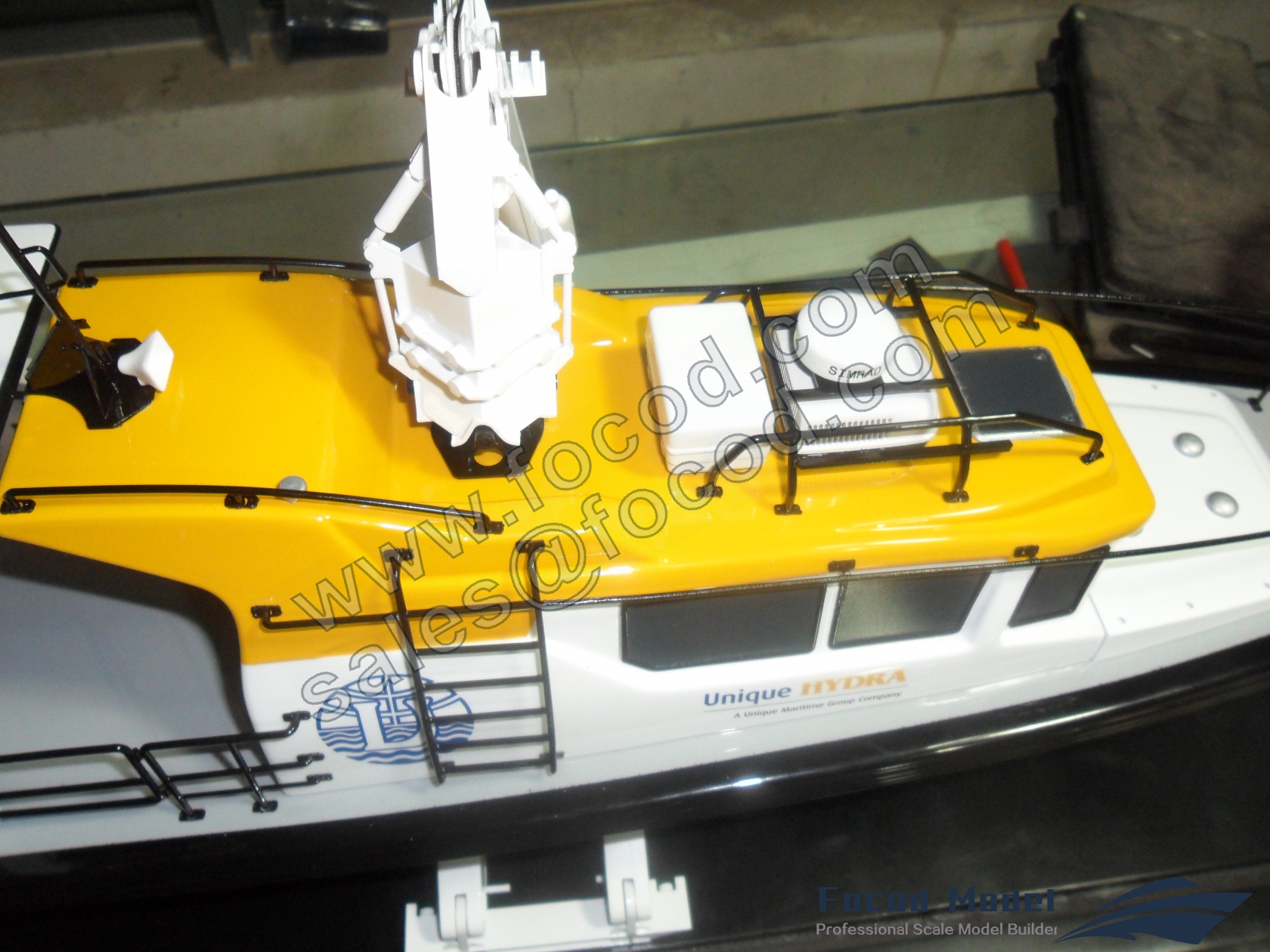 customized model of 14m Diving Support Vessel